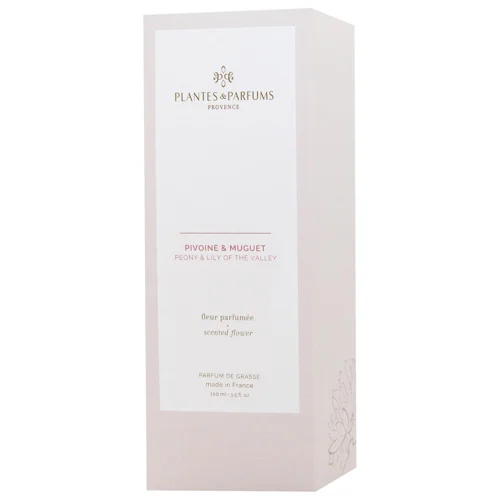 Аромадифузор Plantes&Parfums Pivoine & Muguet з квіточкою 100мл