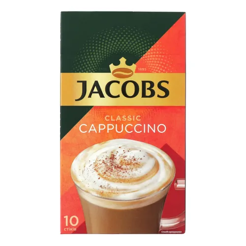 Напій кавовий розчинний «Cappuccino Classic» Jacobs м/у 18.7г