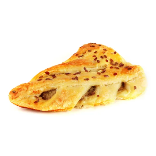 Трикутник М'яса В/ґ З Листково-Дріжджового Тіста, 100г