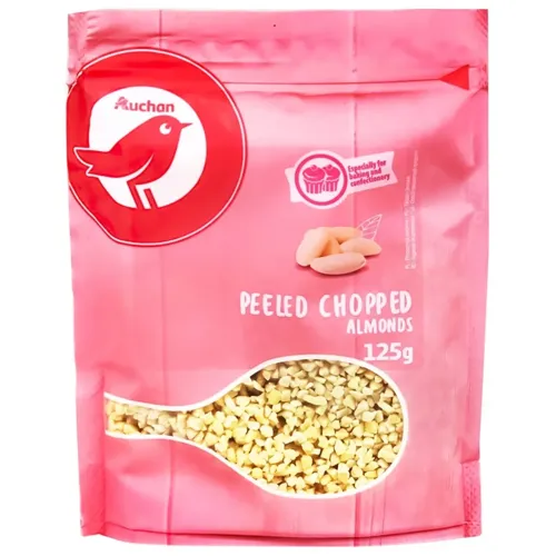 Мигдаль Ашан очищений подрібнений 125г