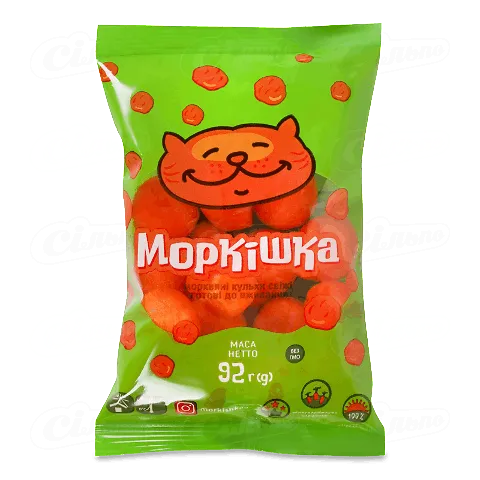 Морква Моркішка свіжа у формі кульок, 92г