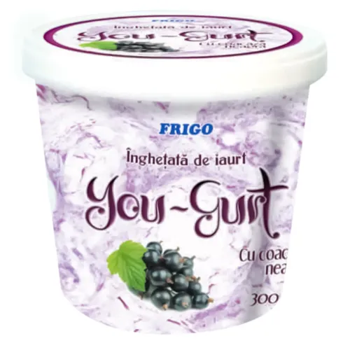 Морозиво Frigo Йо-гурт Чорна смородина 300г