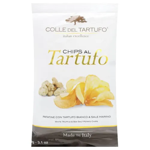 Чіпси COLLE DEL TARTUFO Картопляні Білий Трюфель з Морською Сіллю 90г