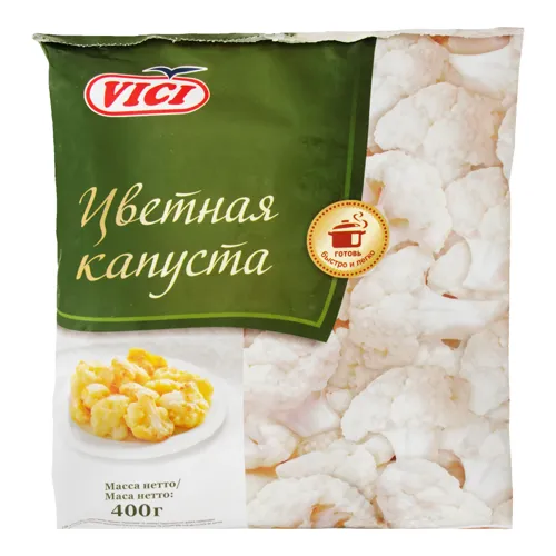 Капуста цвітна швидкозаморожена Vici м/у 400г