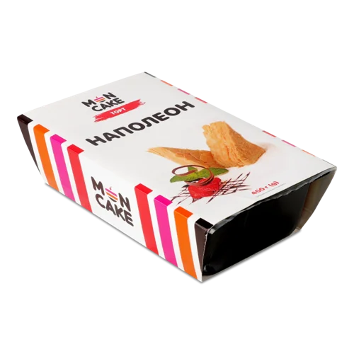 Торт Наполеон Mon Cake, Вищого Ґатунку, Картонна Упаковка, 450г