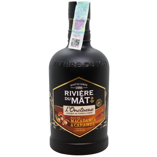 Лікер Riviere du Mat Macadamia & Caramel 17% 0,7л