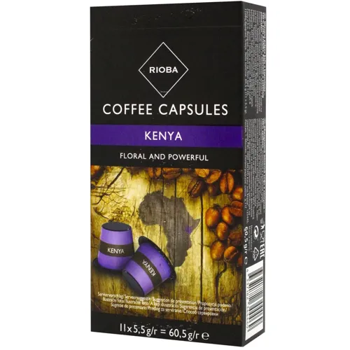 Кава Rioba Kenya в капсулах 5,5г х 11шт