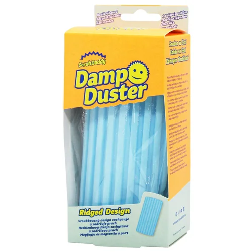 Губка Scrub Daddy Damp Duster для пилу блакитна