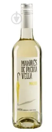 Вино біле натуральне без солі Covinca Marques de Puerta Vella Macabeo 0.75л