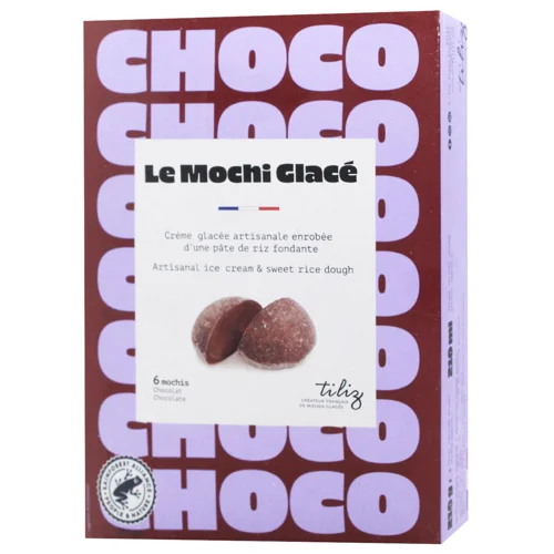 Морозиво Tiliz Mochi зі смаком шоколаду 210г