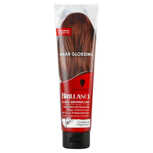 Бальзам для волосся тонуючий Brillance Hair Gloss Елегантний каштан 150мл