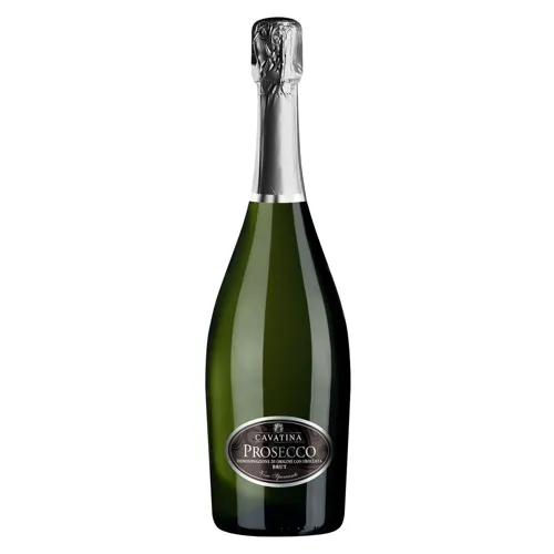 Вино ігристе Cavatina Prosecco Brut біле брют 11% 0,75л
