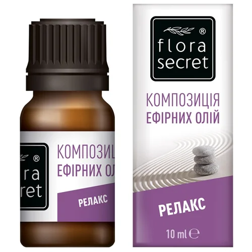 Суміш ефірних олій Flora Secret Релакс 10мл