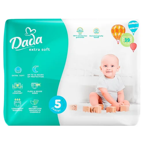 Підгузки Dada Extra Soft Junior 5 11-25кг 39шт