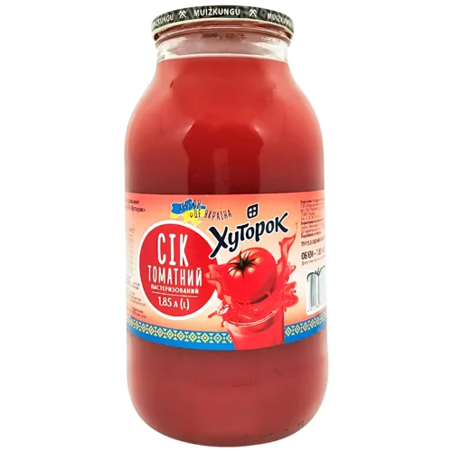 Сік томатний Хуторок 1,85л