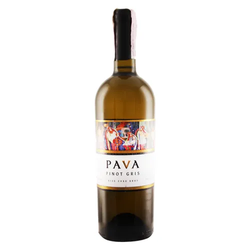 Вино 0.75л 9.5-14% біле сухе Pinot Gris Pava пл