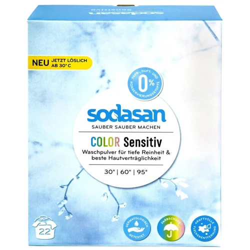 Пральний порошок Sodasan Color Sensitive органічний 1,01кг