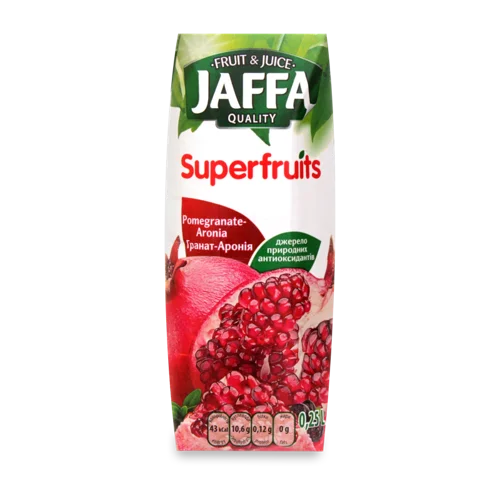 Нектар Гранат-Чорноплідна Горобина Jaffa, в/ґ, 0.25л