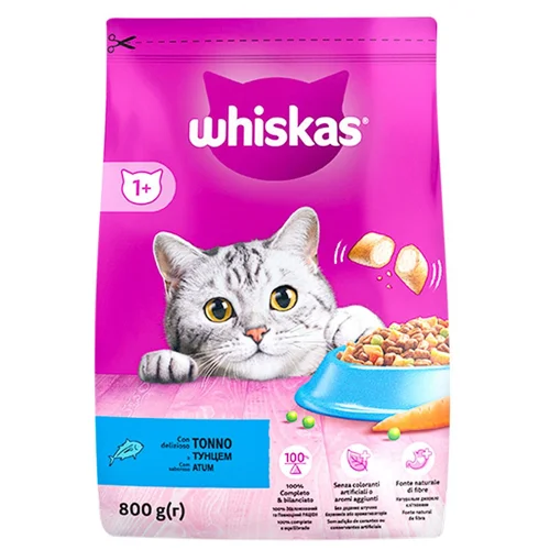 Корм сухий Whiskas з тунцем для котів 800г