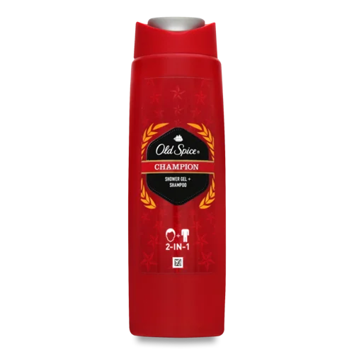 Шампунь-гель для душу 2in1 Champion Old Spice, Об'єм 250мл