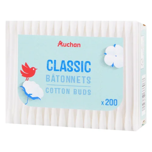 Ватні палички Auchan 200шт