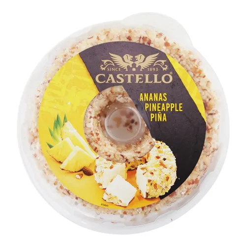 Крем-сир 65% з ананасом Castello кг