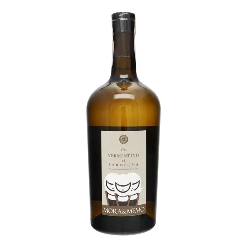Вино 0.75л 13.5% біле сухе Tino Vermentino di Sardegna Mora&Memo пл