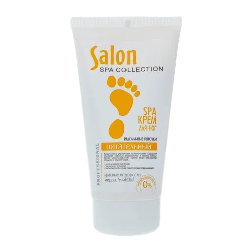 Крем для ніг Живильний Ідеальні П'яточки Salon SPA, 150мл