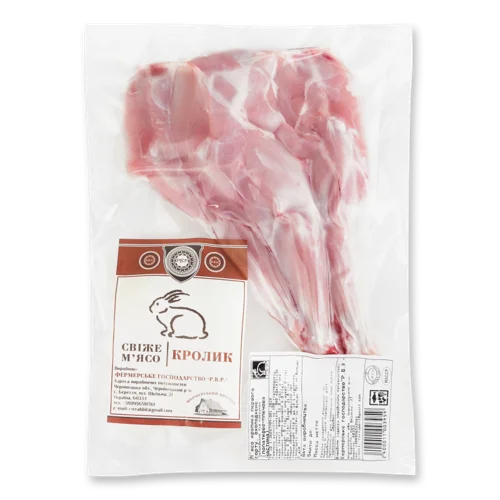 Лопатково-Плечова Частина Кролика В/ґ, Фермерське Господарство Р.В.Р., 0.5 кг