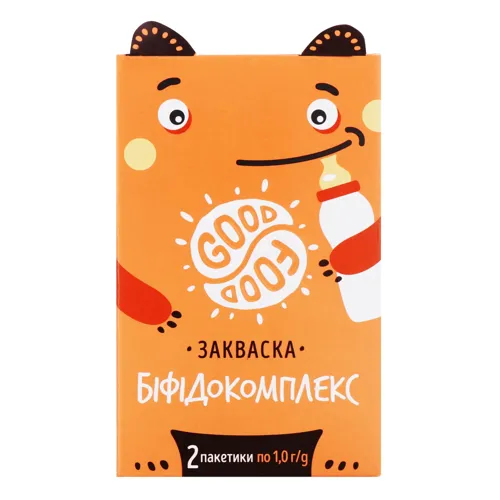 Закваска бактеріальна суха Біфідокомплекс Good Food к/у 2х1г
