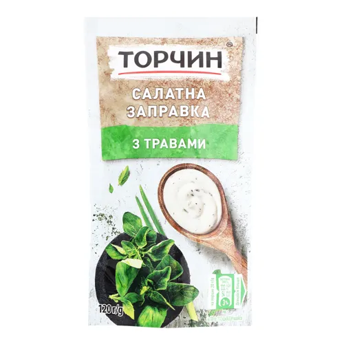 Заправка салатна З травами Торчин д/п 120г