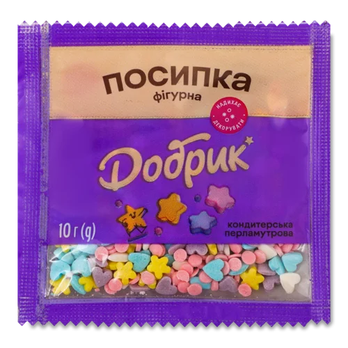 Посипка Кондитерська Фігурна Перламутрова, м/у 10г
