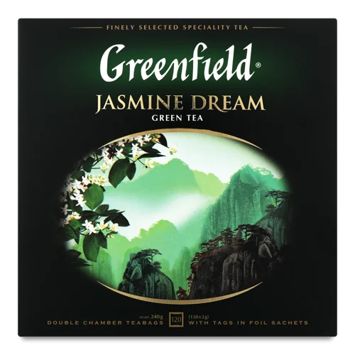 Чай Зелений Баїховий Jasmine Dream, В/Ґ, К/У 120х2г