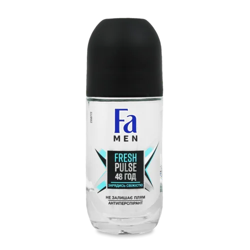 Дезодорант Fa MEN спрей скло 50 мл FRESH PULSE, в/с
