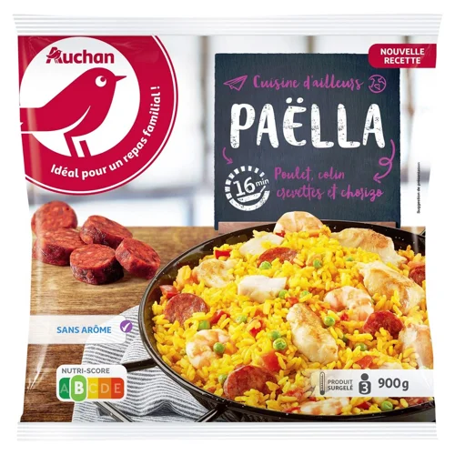 Паелья Auchan 900г