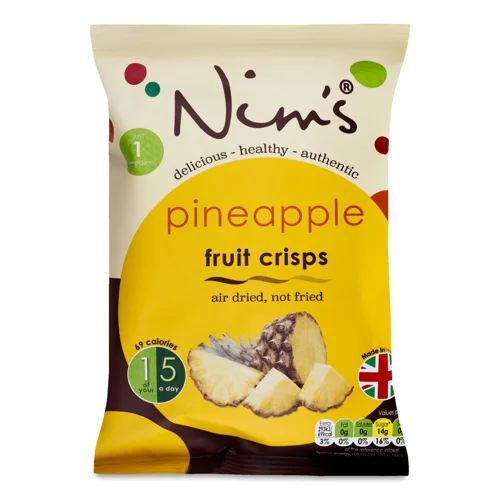 Чіпси фруктові Nim`s з ананасу,20г