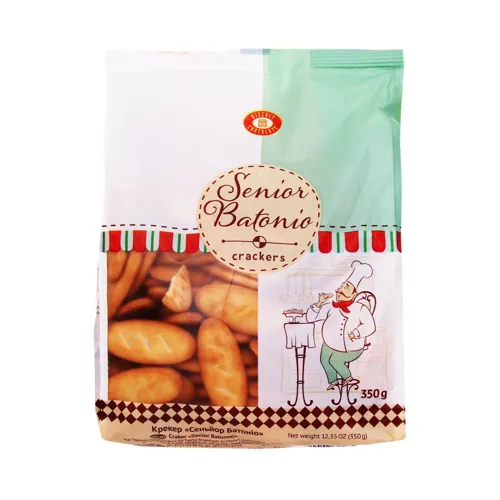 Крекер Сенйор Батоніо 350г Бісквіт Шоколад