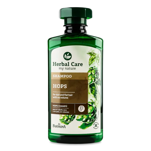 Шампунь для Об'єму Волосся Хміль Herbal Care Farmona, 330мл