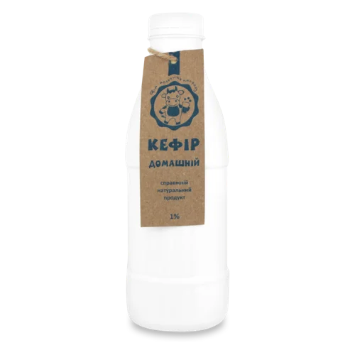 Кефір Домашній Світ Молочних Насолод 1% Пастеризований, п/пл, 780г