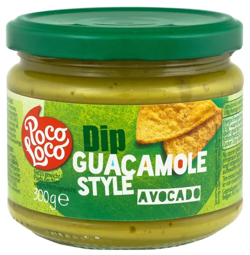 Соус Dip Guacamole style Avocado Poco Loco с/б 300г