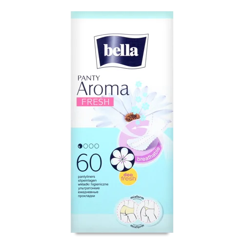 Гігієнічні Прокладки Bella Panty Ar, 50+10 шт, щоденні, в/ґ