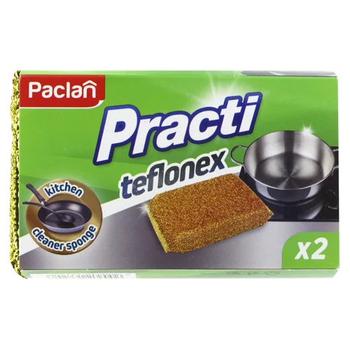 Губки кухонні Paclan Practi Teflonex 2шт