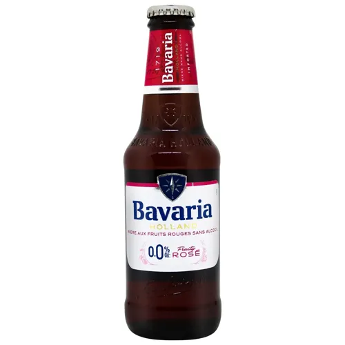 Пиво Bavaria Fruity Rose фільтроване 0% 0,25л