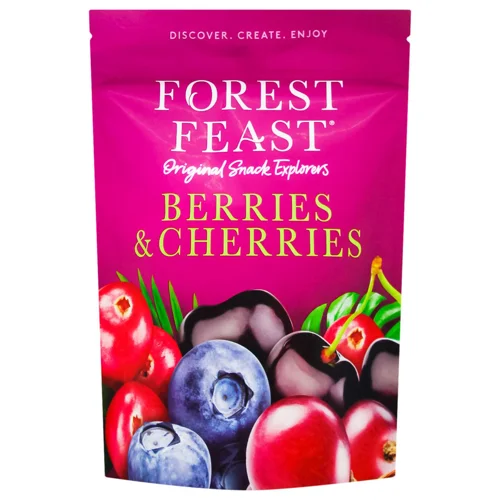 Суміш Forest Feast ягідно-вишнева сушена з родзинками 170г