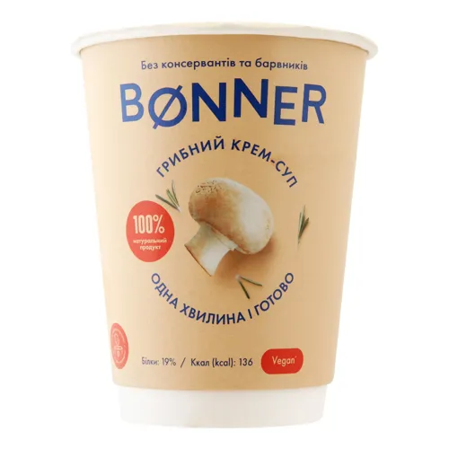 Крем-суп грибний Bonner 50г