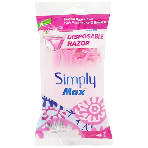 Бритви Max Simply 2 жіночі 4шт