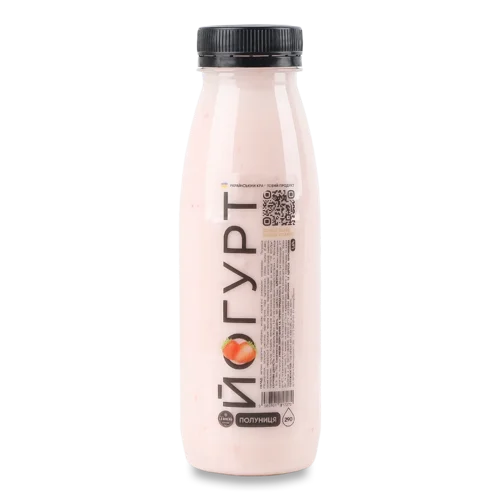 Йогурт Полуничний 1.6% Lemberg Cheese, п/пл 0.29л