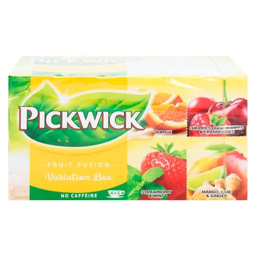 Чай фруктово-трав'яний Pickwick Асорті зі шматочками фруктів та ягід 1,87г*20шт