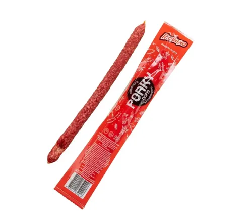 Ковбаски Глобино Porky сирокопчені вищого ґатунку 45г