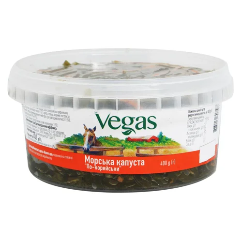 Капуста морська Vegas по-корейськи 400г